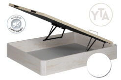 CANAPÉ DE 135 X 190. 30 MM. BLANCO. APERTURA FRONTAL