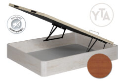 CANAPÉ DE 135 X 200. 25 MM. CEREZO. APERTURA FRONTAL