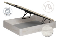 CANAPÉ DE 135 X 190. 30 MM. ROBLE ARTICO. APERTURA FRONTAL