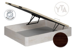 CANAPÉ DE 135 X 190. 25 MM. WENGUE. APERTURA FRONTAL