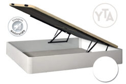 CANAPÉ DE 180 X 200. 25 MM. BLANCO. APERTURA FRONTAL