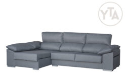 SOFÁ-CHAISSELONG MOD. WANDA DE 270 CMS. IZQUIERDA. CON ARCÓN-CANAPÉ. COLOR A ELEGIR