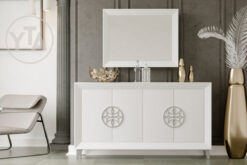 APARADOR MOD. VIENA 09 DE 160 CMS EN COLOR NIEVE