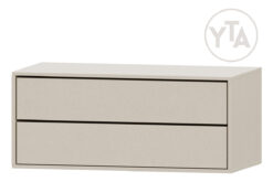 CAJONERA INTERIOR 2 CAJONES ADICIONAL PARA ARMARIO 2 PUERTAS CORREDERAS PUZZLE, NIZA Y VIENA