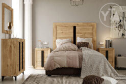 DORMITORIO MOD. VIENA 13 ROBLE-NEGRO