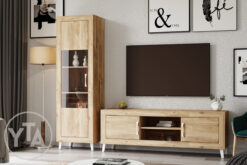 SALÓN MOD. NIZA 03 DE 240 CMS EN COLOR NIEVE