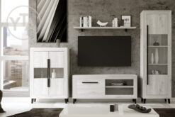 SALÓN MOD. NIZA 07 DE 280 CMS EN COLOR ÁRTICO