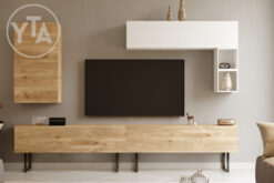 SALÓN MOD. PUZZE 02 DE 276 CMS ROBLE-NIEVE