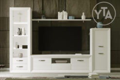 SALÓN MOD. VIENA 06 DE 288 CMS EN COLOR NIEVE