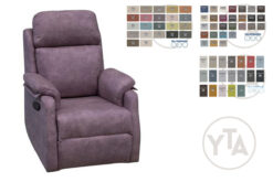 SILLÓN RELAX MOD. EROS APERTURA DE PALANCA. COLOR A ELEGIR.