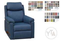 SILLÓN RELAX MOD. LINDY APERTURA DE PALANCA AMERICANA. COLOR A ELEGIR.