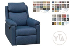 SILLÓN RELAX MOD. LINDY APERTURA ELÉCTRICA. COLOR A ELEGIR.