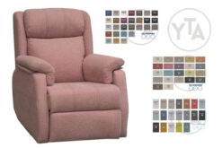 SILLÓN FIJO 1 PLAZA MOD. HERA. COLOR A ELEGIR.