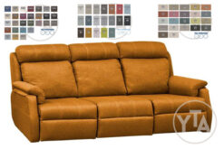 SOFÁ FIJO 3 ASIENTOS MOD. HERA. COLOR A ELEGIR.